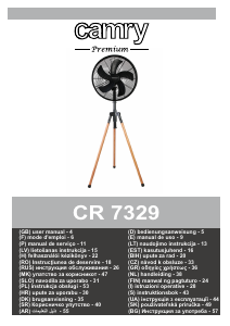 Handleiding Camry CR 7329 Ventilator