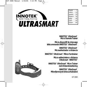 Bedienungsanleitung Innotek IUT-300E UltraSmart Elektronische halsband