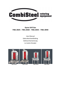 Handleiding CombiSteel 7481.0025 Dönergrill