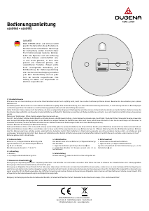 Handleiding Dugena 4460961 Klok