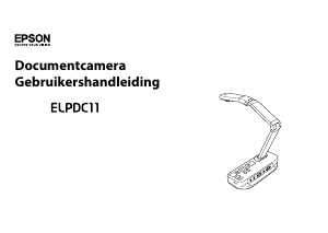 Handleiding Epson ELPDC11 Documentcamera