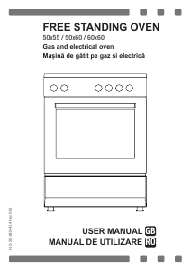 Manual Samus SM654APGS Range