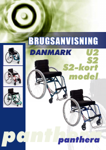 Brugsanvisning Panthera S2 Kørestol