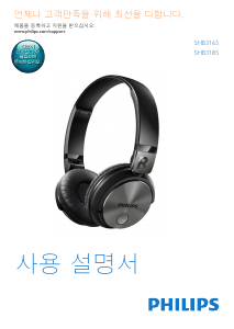 Manual Philips SHB3185WT Headphone