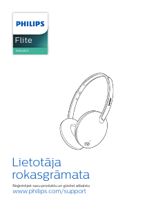 Rokasgrāmata Philips SHB4405WT Galvas tālrunis