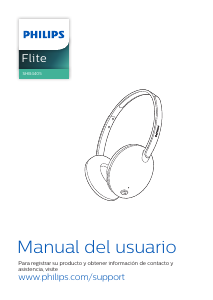 Manual de uso Philips SHB4405WT Auriculares
