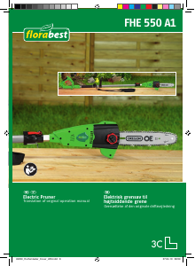 Manual Florabest FHE 550 A1 Chainsaw