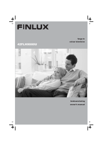 Bruksanvisning Finlux 42FLHX880U LCD TV