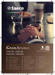 Kullanım kılavuzu Philips Saeco SM6580 GranAroma Espresso makinesi