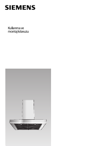 Kullanım kılavuzu Siemens LC654BB20 Davlumbaz