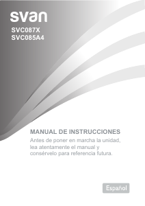 Handleiding Svan SVC087X Vriezer