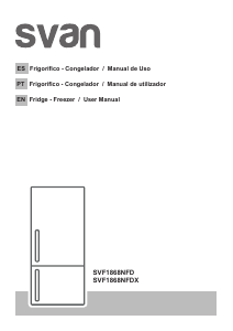 Manual Svan SVF1868NFD Fridge-Freezer