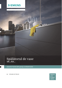 Manual Siemens SN616X00MT Maşină de spălat vase