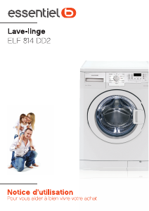 Mode d’emploi Essentiel B ELF 814 DD2 Lave-linge