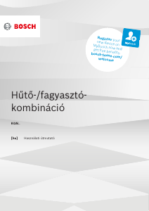 Használati útmutató Siemens KG39NELDF Hűtő és fagyasztó