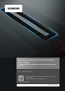 Handleiding Siemens EH875BE15E Kookplaat