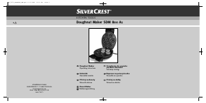 Használati útmutató SilverCrest SDM 800 A1 Fánksütő