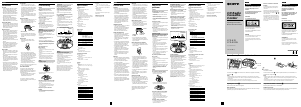 Manual de uso Sony CFD-G35 Set de estéreo