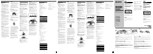 Manual de uso Sony CFD-S26L Set de estéreo
