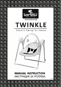 Instrukcja Lorelli Twinkle Leżaczek