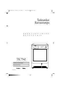 Bruksanvisning ElektroHelios TK7542 Torktumlare
