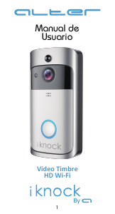 Manual de uso Alter iKnock Timbre