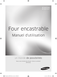 Mode d’emploi Samsung BF3Q4T098 Four
