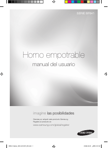 Manual de uso Samsung BF641CST Horno