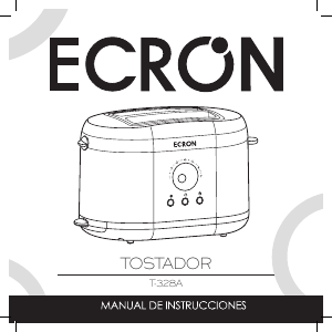 Manual de uso Ecron T-328A Tostador