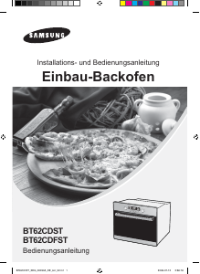 Bedienungsanleitung Samsung BT62CDST Backofen