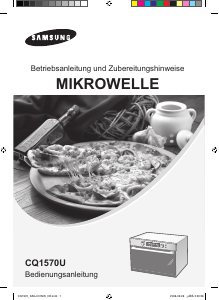 Bedienungsanleitung Samsung CQ1570U Backofen