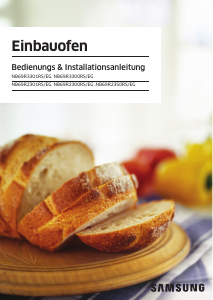 Bedienungsanleitung Samsung NB69R2300RS/EG Backofen