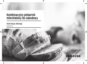 Instrukcja Samsung NQ50T8539BK Piekarnik