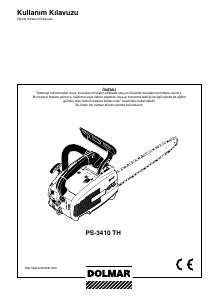 Kullanım kılavuzu Dolmar PS-3410 TH Motorlu testere
