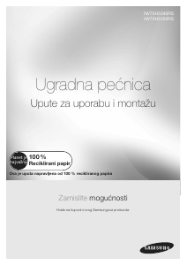 Priručnik Samsung NV70H3350RS/EO Pećnica