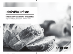 Rokasgrāmata Samsung NV70K1340BS/EO Cepeškrāsns