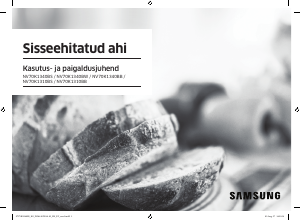 Kasutusjuhend Samsung NV70K1340BS/EO Ahi