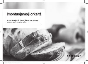 Vadovas Samsung NV70K2340RB/EO Orkaitė