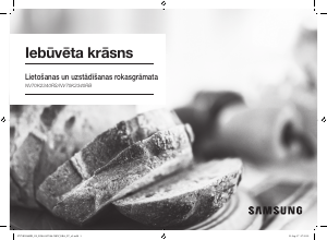 Rokasgrāmata Samsung NV70K2340RB/EO Cepeškrāsns