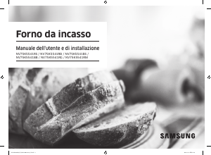 Manuale Samsung NV75K5541RS Forno