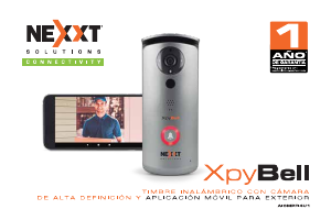 Manual de uso Nexxt XpyBell Timbre