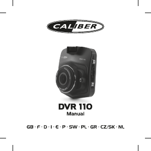 Bedienungsanleitung Caliber DVR110 Action-cam