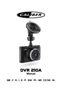 Bruksanvisning Caliber DVR210A Actionkamera