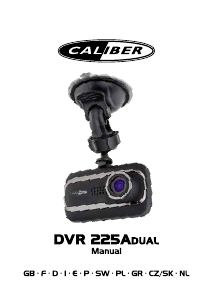 Bruksanvisning Caliber DVR225Adual Actionkamera