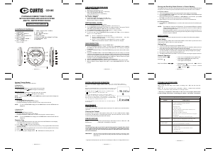 Handleiding Curtis CD185 Discman