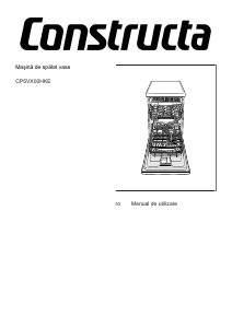 Manual Constructa CP5VX00HKE Maşină de spălat vase