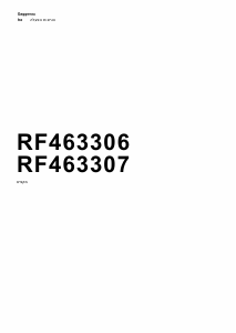 מדריך Gaggenau RF463306 מקפיא