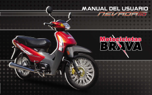 Manual de uso Brava Nevada 110 Scooter