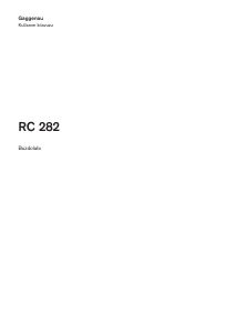 Kullanım kılavuzu Gaggenau RC282306 Buzdolabı