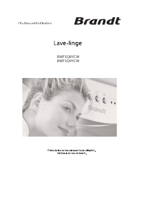 Mode d’emploi Brandt BWF5Q9YCW Lave-linge